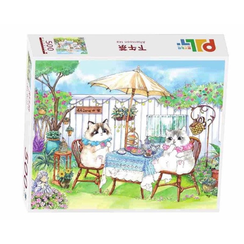 Discontinued-PJLT-500pcs Jigsaw Puzzle-Afternoon Tea