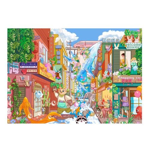 Priceces-1000pcs Jigsaw Puzzle-Cosmic Ties