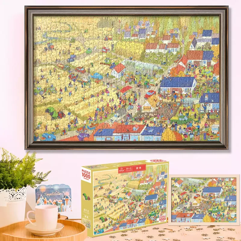 Priceces-Harvest2 Priceces-1000pcs Jigsaw Puzzle-Harvest