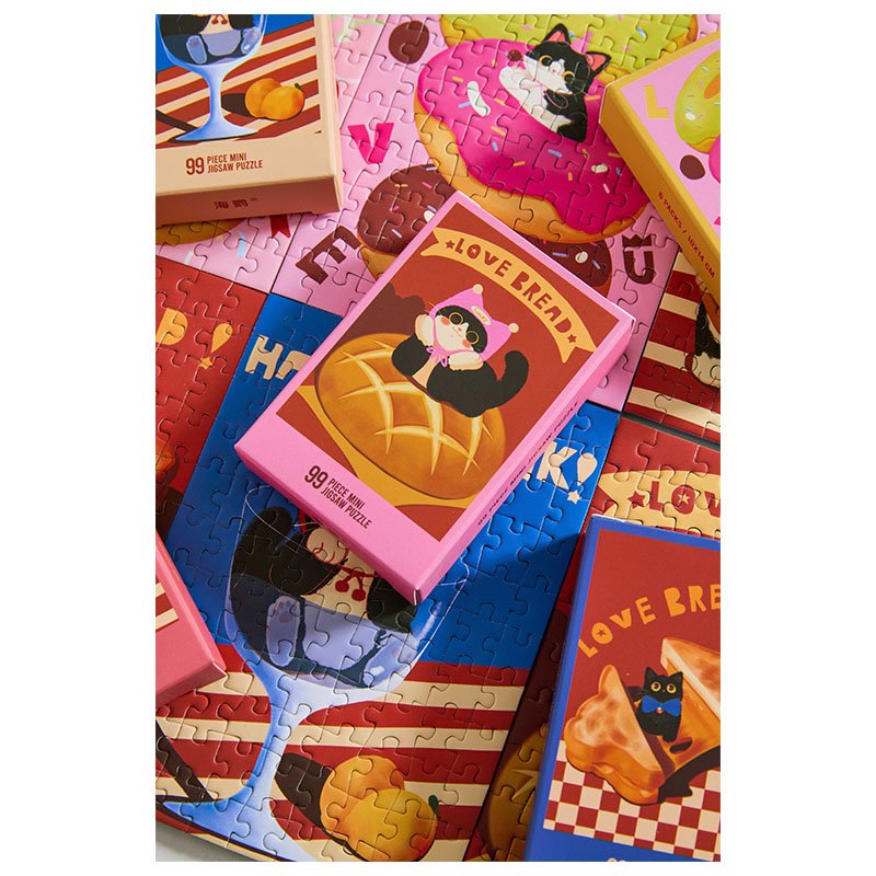 Puffinkids-Baking Cats-99pcs*6 Boxes