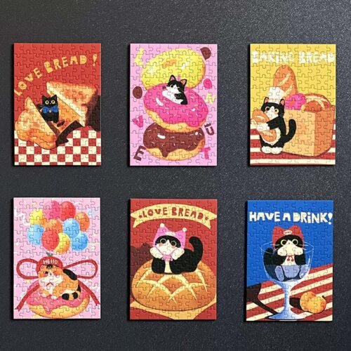 Puffinkids-Baking Cats-99pcs*6 Boxes