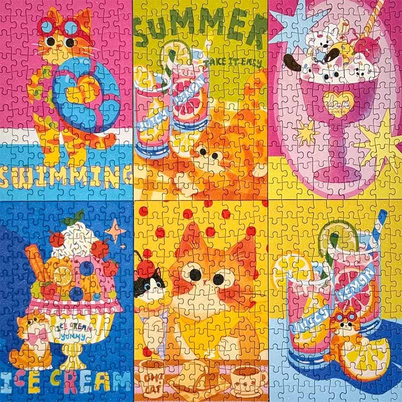 Puffinkids-Summer Cats-99pcs*6 Boxes