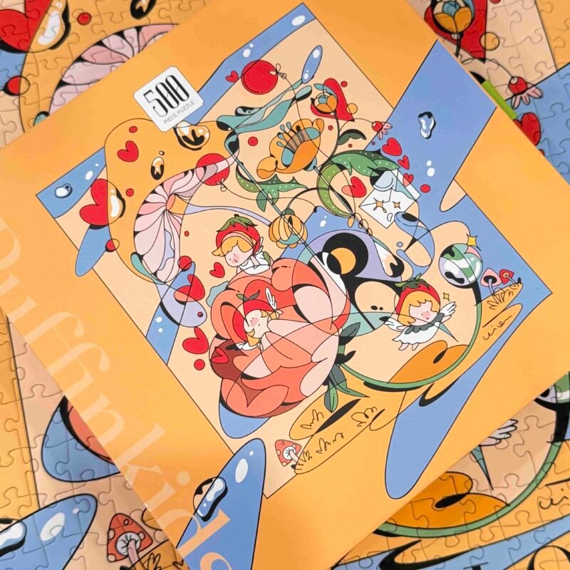 Puffinkids-500 Piece Puzzle-Summer Love