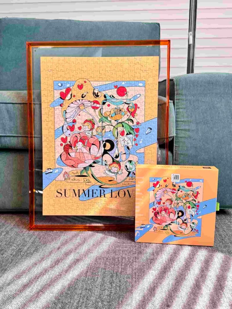 Puffinkids-500 Piece Puzzle-Summer Love