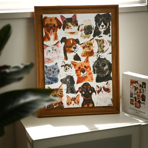 Puffinkids-The Wandering Souls (1) Puffinkids-500 Piece Puzzle-The Wandering Souls