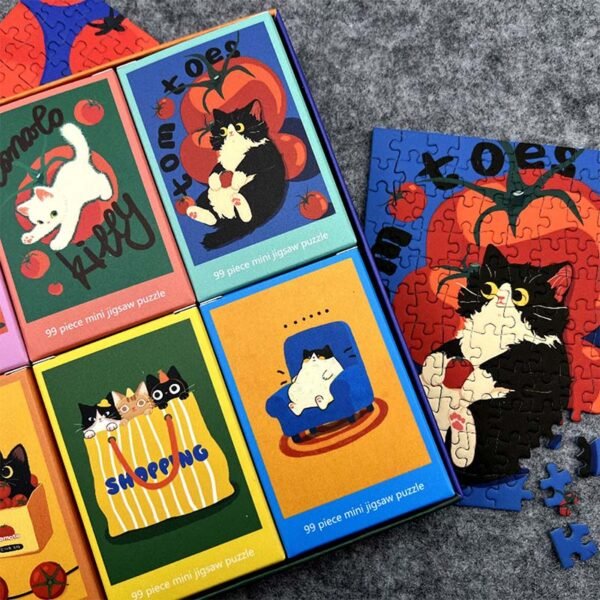 Puffinkids-Tomato Cats-99pcs*6 Boxes