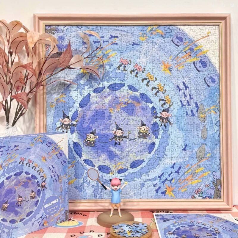 Soulpuzz-728pcs Jigsaw Puzzle-Till the Sea Turns Blue
