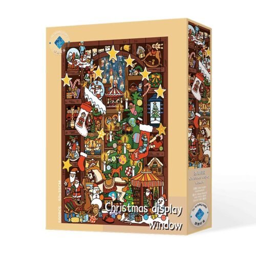 Tutudingdang-Christmas Display Window (3) TuTuDingDang-500pcs Puzzle-Christmas Display Window