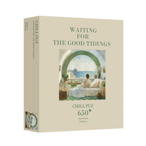 Chill Puz-650 Piece Puzzle-Waiting for the Good Tidings