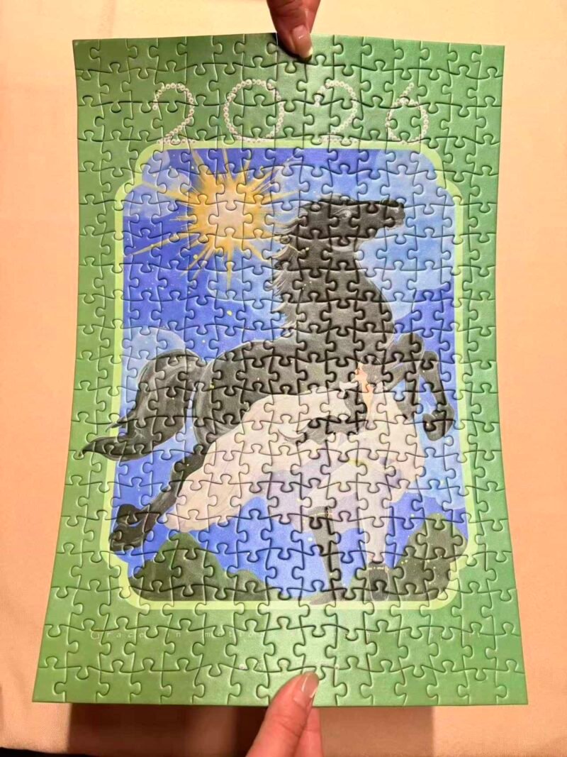 Ber-300pcs Jigsaw Puzzle-The Dark Horse Manifesto