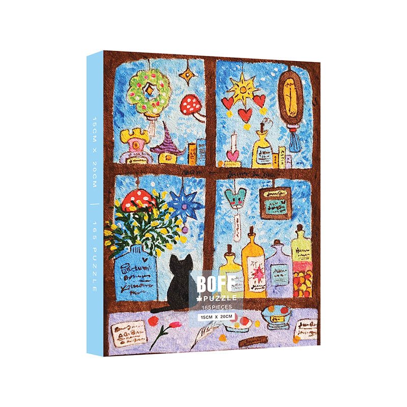 Boff Travelling Cat Puzzle-165pcs-Blue Dream