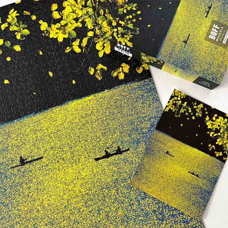 Boff-A Moonlit Night on the Spring River (3) Boff-1000pcs Jigsaw Puzzle-A Moonlit Night on the Spring River