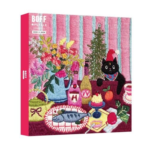 Boff Embroidery Puzzle-225pcs-Christmas Party (1) Boff Embroidery Like Puzzle-225pcs Puzzle-Christmas Party