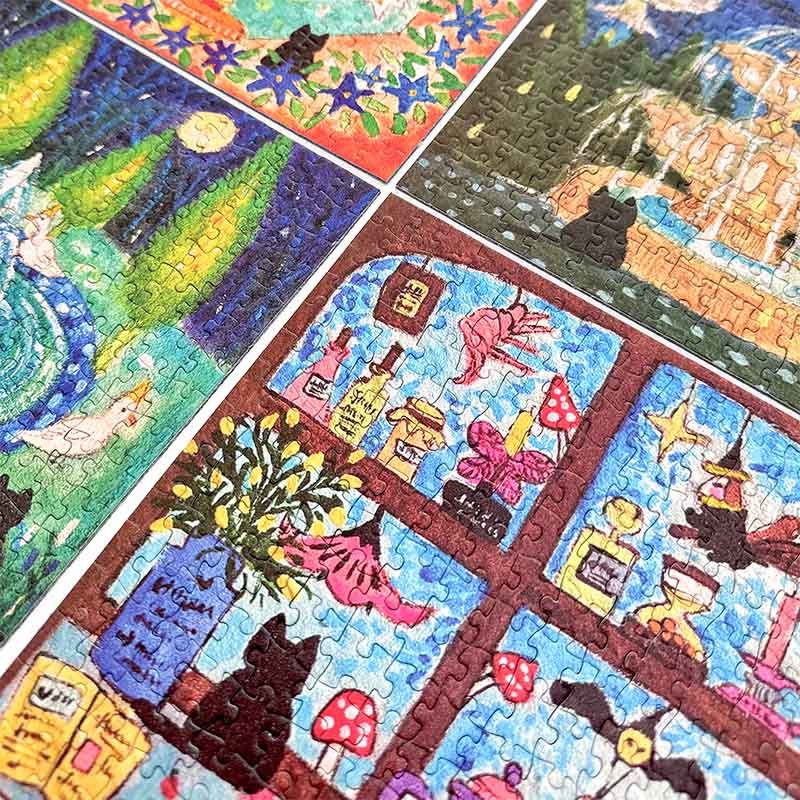 Boff Magic Black Cat Puzzle-225pcs (3) Boff Magic Cat Puzzle-225pcs-The Enchanted Windowsill