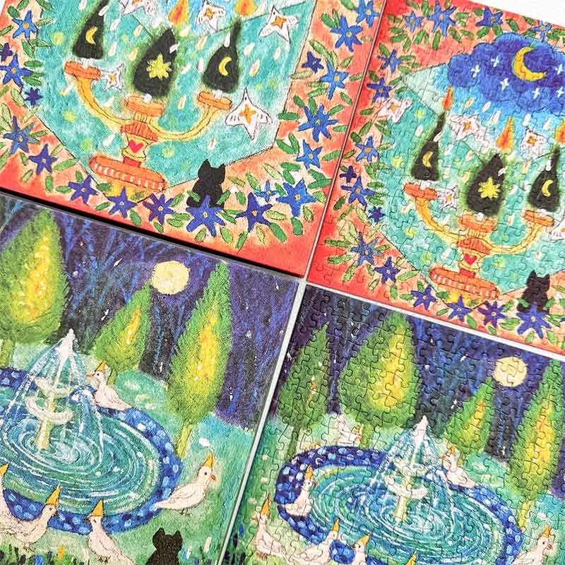 Boff Magic Black Cat Puzzle-225pcs (5) Boff Magic Cat Puzzle-225pcs-The Enchanted Windowsill