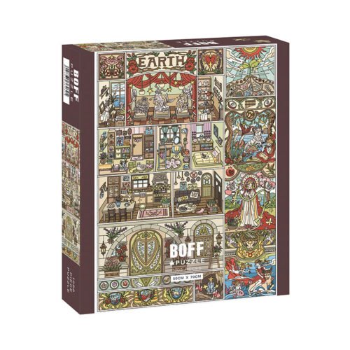 Boff Puzzle-Earth Sign Apartment (1) Boff-1000pcs Jigsaw Puzzle-Earth Sign Apartment
