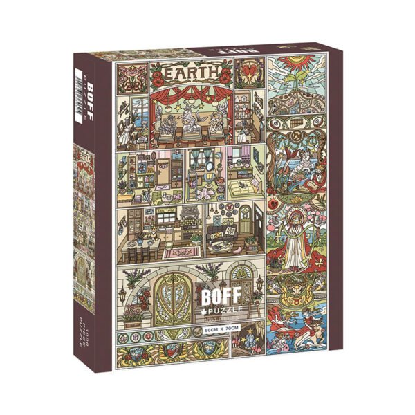Boff-1000pcs Jigsaw Puzzle-Earth Sign Apartment