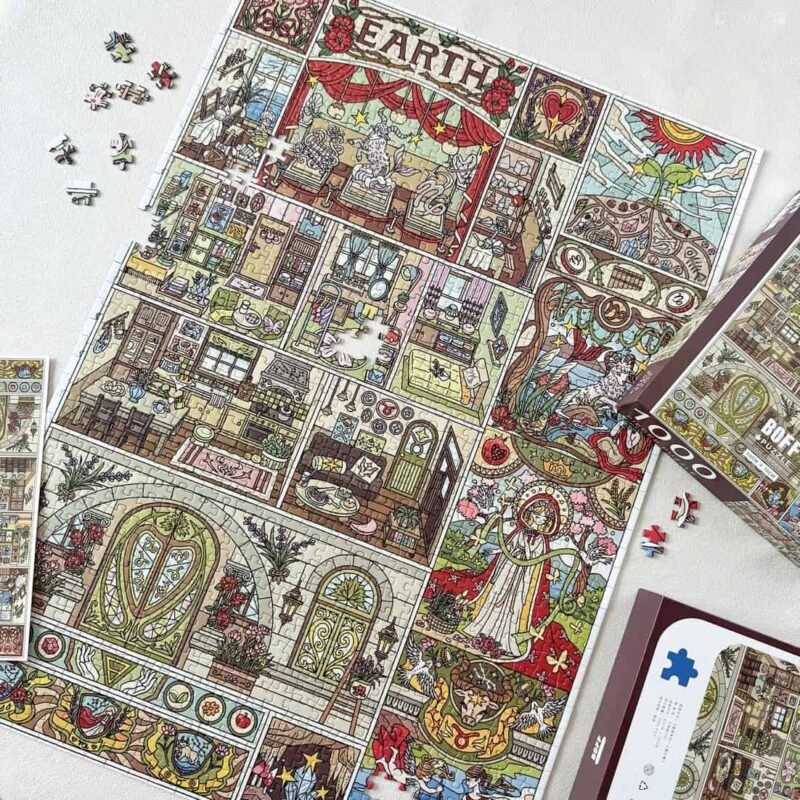 Boff Puzzle-Earth Sign Apartment (2) Boff-1000pcs Jigsaw Puzzle-Earth Sign Apartment