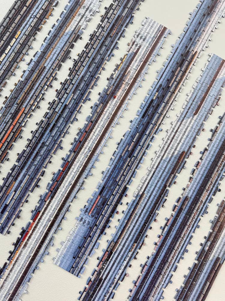 Boff-1000pcs Photo Jigsaw Puzzle-Harbin Train(Extremely Hard)