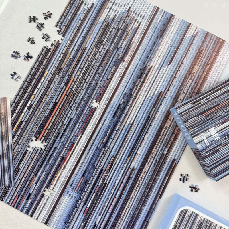 Boff-1000pcs Photo Jigsaw Puzzle-Harbin Train(Extremely Hard)