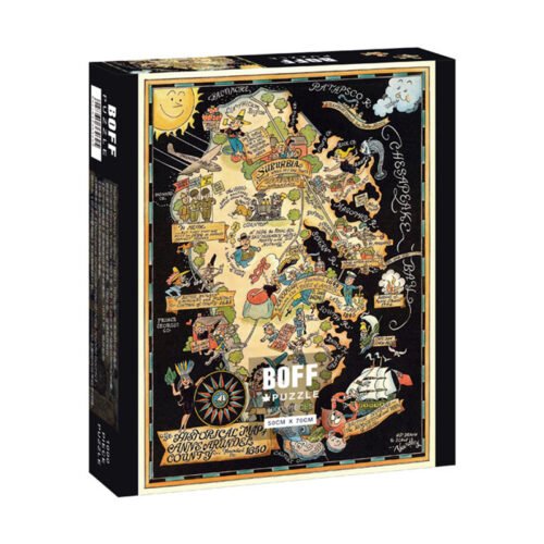 Boff-1000pcs Jigsaw Puzzle-Map of Anne Arundel County