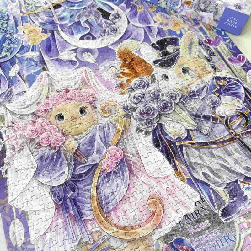 Boff Puzzle-Rose Wedding (2) Boff-1000pcs Jigsaw Puzzle-Rose Wedding