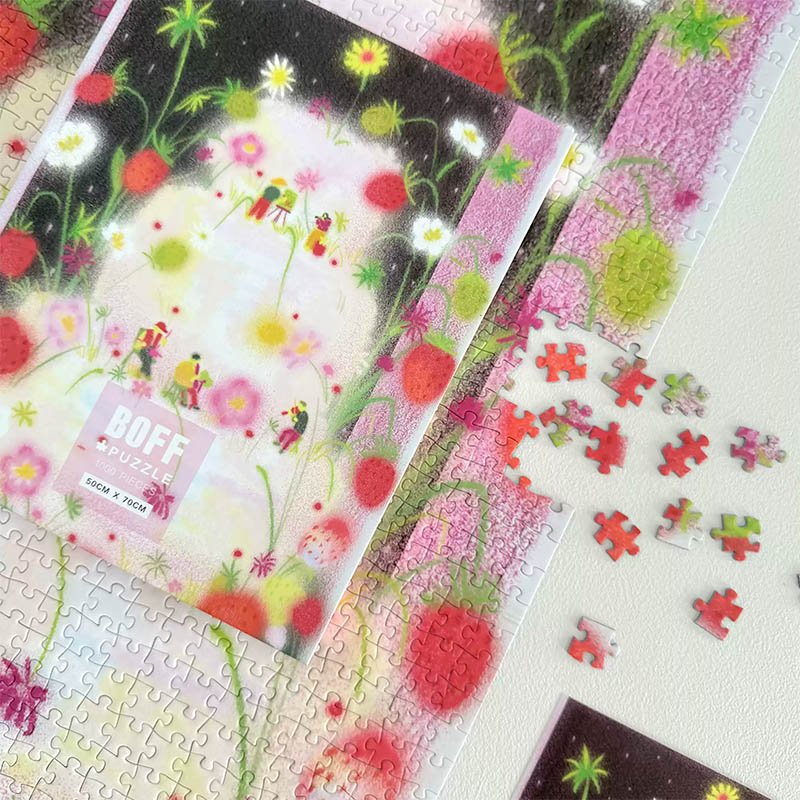 Boff-1000pcs Jigsaw Puzzle-Strawberry Cake