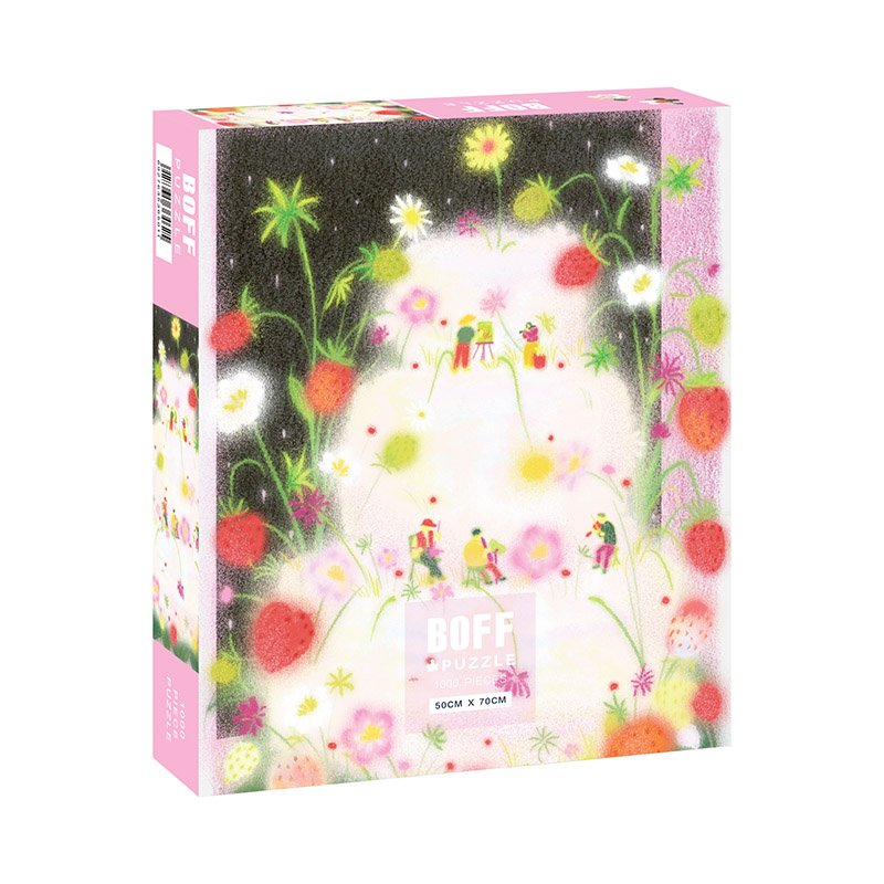 Boff-1000pcs Jigsaw Puzzle-Strawberry Cake