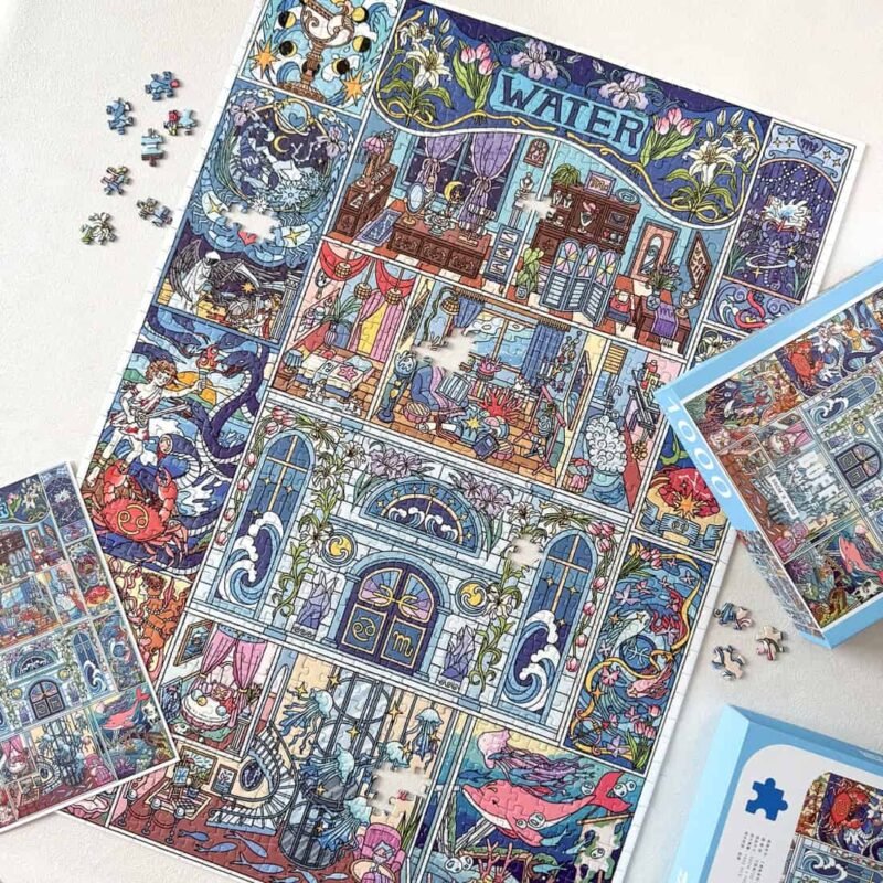 Boff Puzzle-Water Sign Apartment (1) Boff-1000pcs Jigsaw Puzzle-Water Sign Apartment