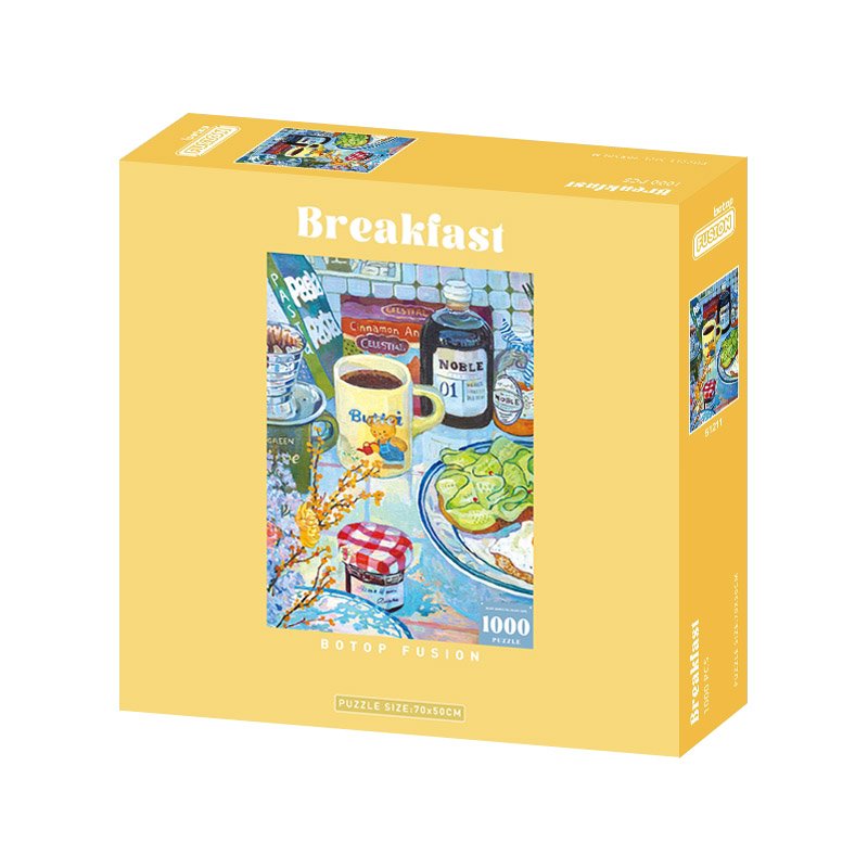Botop Fusion-1000pcs Jigsaw Puzzle-Breakfast