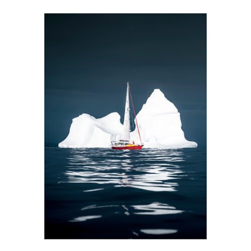 Greenland · Sailing with the Giants (1) Seren Art-500 Piece Puzzle-Greenland · Sailing with the Giants