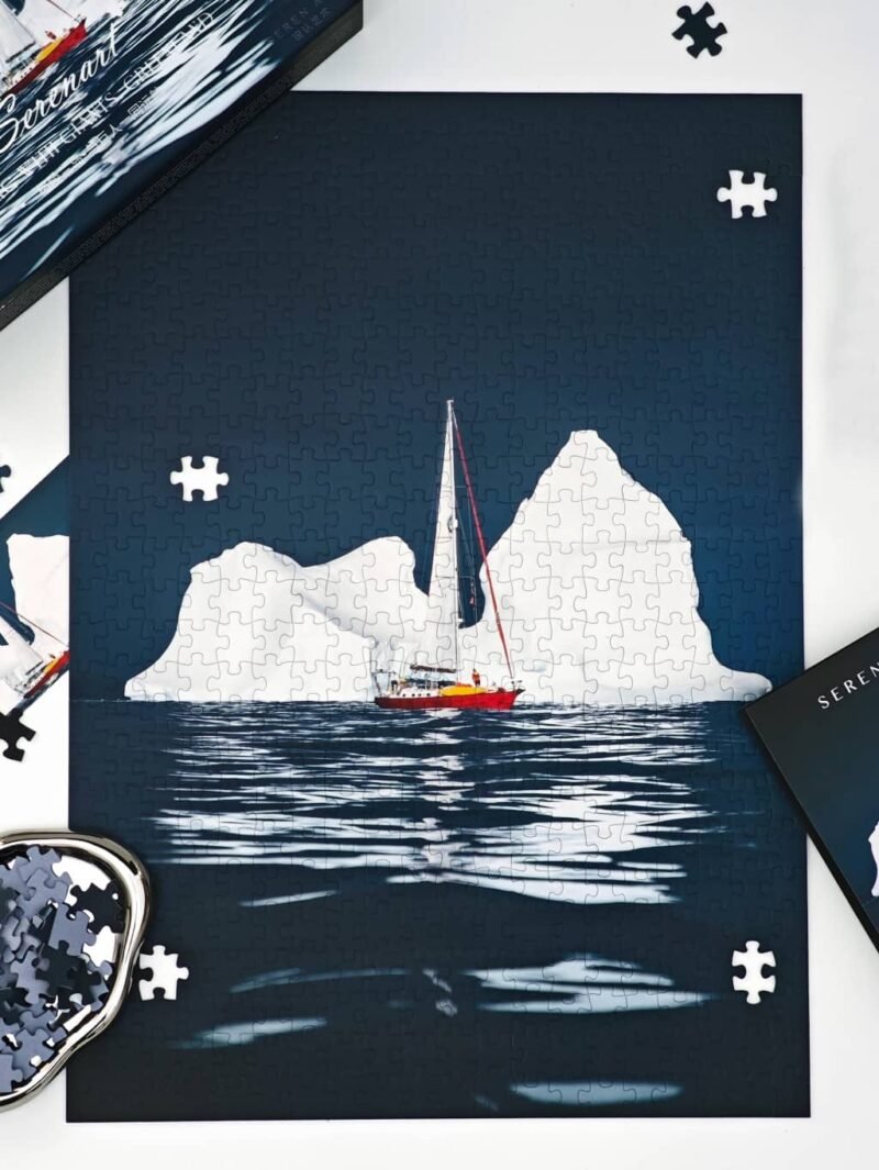 Seren Art-500 Piece Puzzle-Greenland · Sailing with the Giants