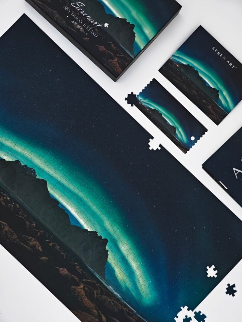 Seren Art-740 Piece Puzzle-Iceland · Northern Lights