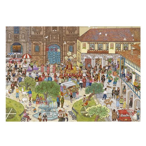 Priceces-Mysterious 1000pcs Jigsaw Puzzle-Escape from Cusco