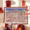 Priceces-1000pcs Jigsaw Puzzle-Happy Chinese New Year