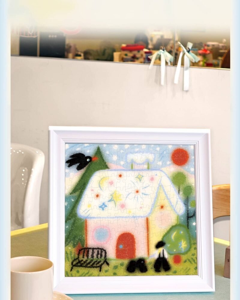 Seren Art-Snow House (2) Seren Art-180pcs Puzzle-Snow House