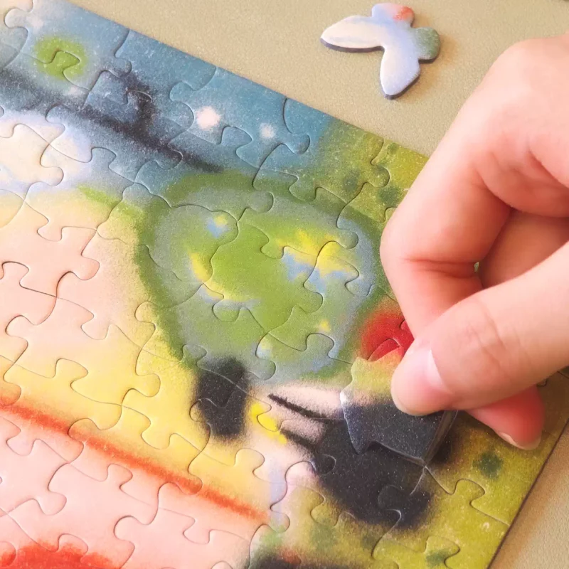 Seren Art-Snow House (3) Seren Art-180pcs Puzzle-Snow House