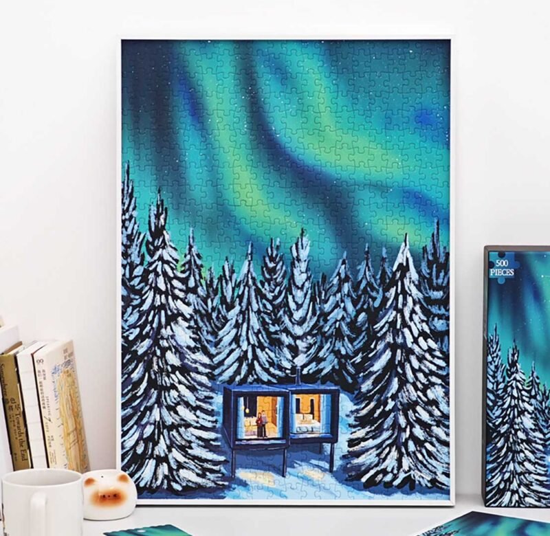 Seren Art-Winter (2) Seren Art-500 Piece Puzzle-Winter