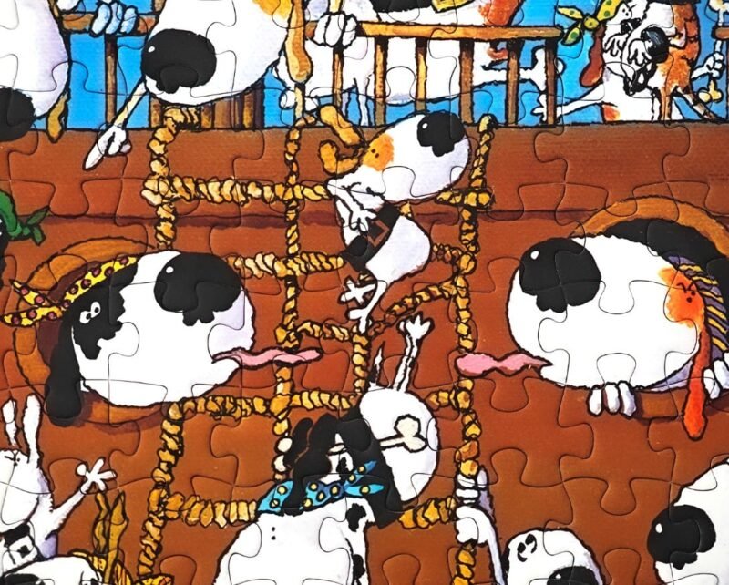 Seren Art-Work Dogs (1) Seren Art-500 Piece Puzzle-Sailing Dogs