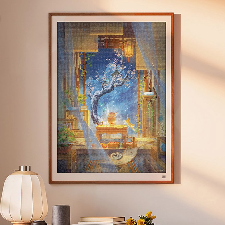 Toi-1000pcs Jigsaw Puzzle-A Little Stove of Red Clay