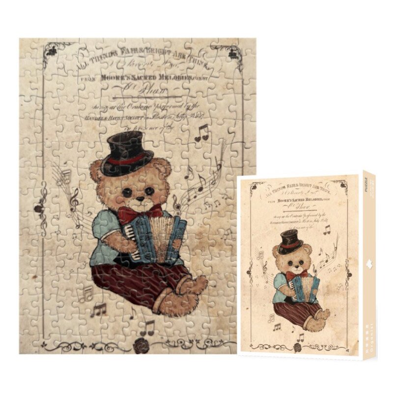 Tutudingdang-Accordionist (1) TuTuDingDang-165pcs Jigsaw Puzzle-Accordionist