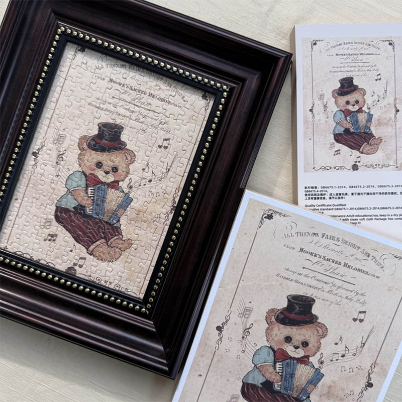 Tutudingdang-Accordionist (5) TuTuDingDang-165pcs Jigsaw Puzzle-Accordionist