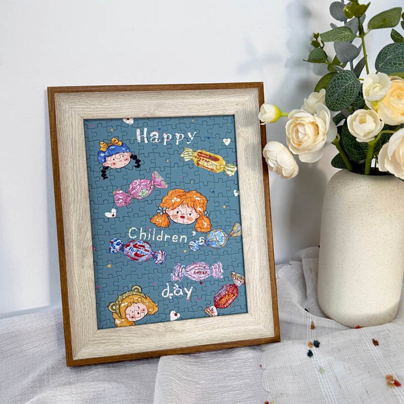 Tutudingdang-Candy Girls (3) TuTuDingDang-165pcs Jigsaw Puzzle-Candy and Girls