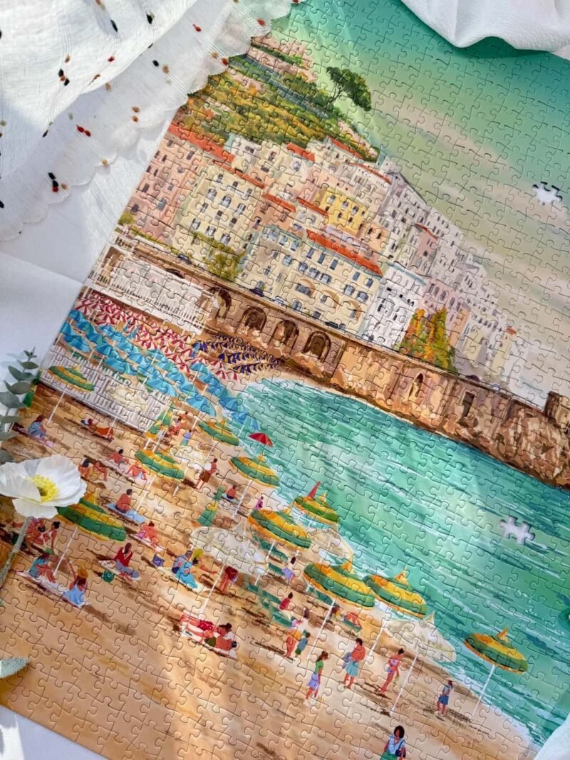 TuTuDingDang-1000pcs Jigsaw Puzzle-Endless Summer in Southern Italy