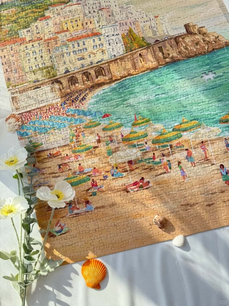 TuTuDingDang-1000pcs Jigsaw Puzzle-Endless Summer in Southern Italy