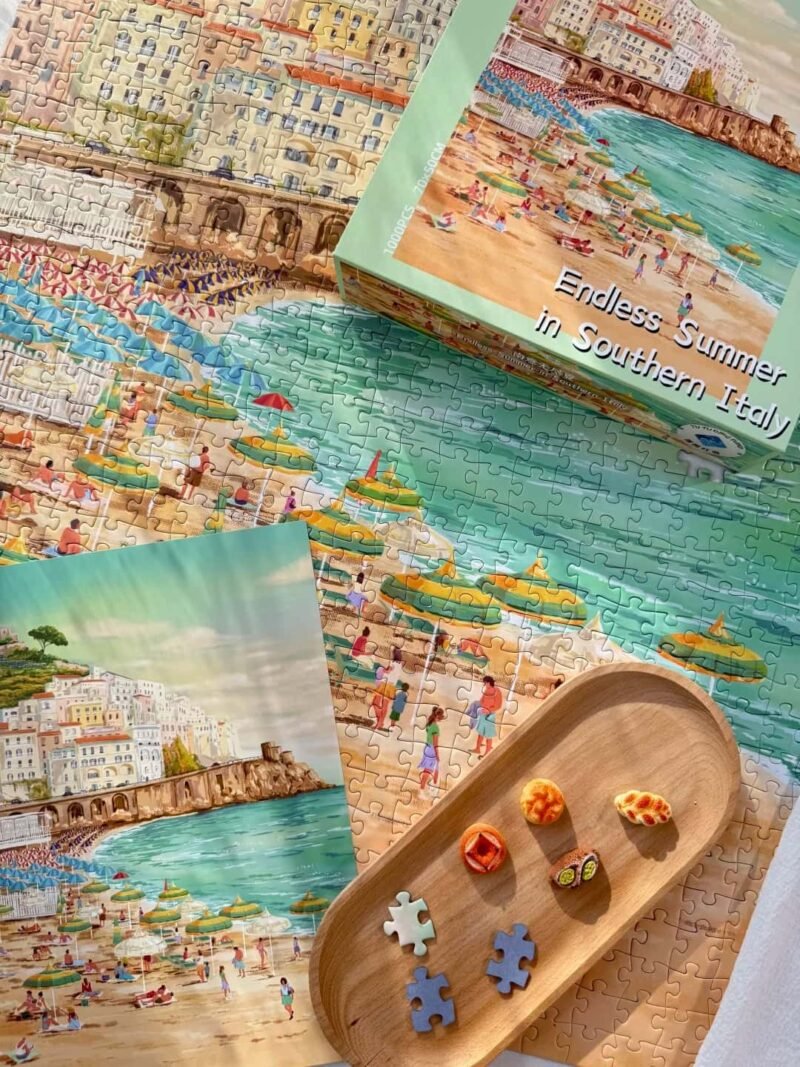 TuTuDingDang-1000pcs Jigsaw Puzzle-Endless Summer in Southern Italy