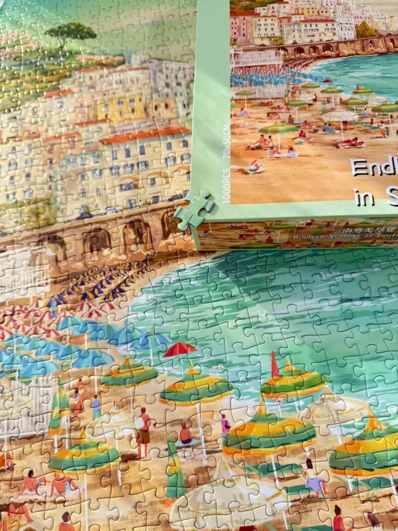 TuTuDingDang-1000pcs Jigsaw Puzzle-Endless Summer in Southern Italy