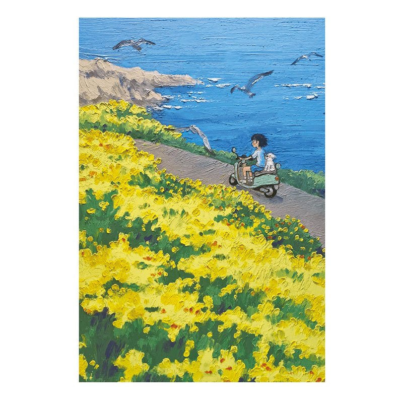 TuTuDingDang-1000 Piece-Little Yellow Flowers By the Sea