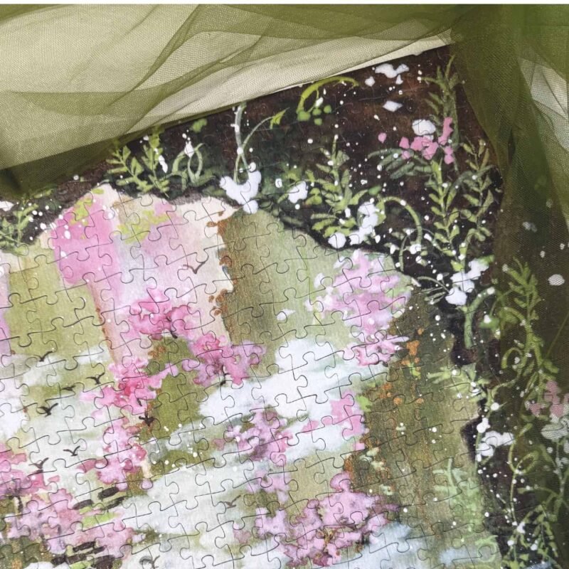 Tutudingdang-Peach Blossom Springs (1) TuTuDingDang-1000 Piece-Peach Blossom Springs