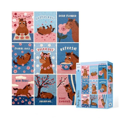 TuTuDingDang-500pcs Puzzle-Pony Tales